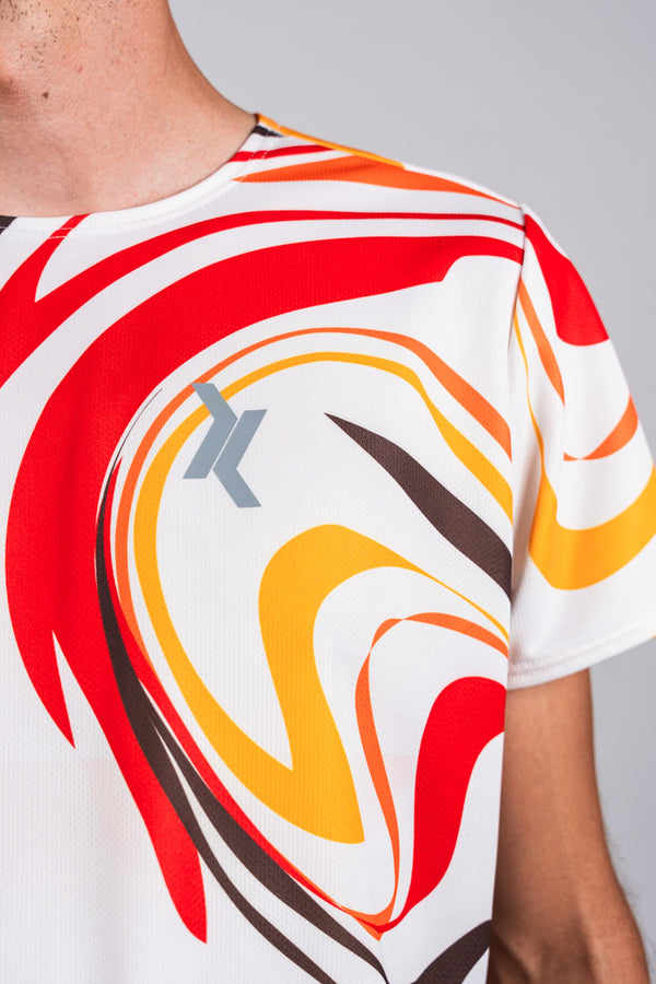 T-shirt blanc pour homme Sensus