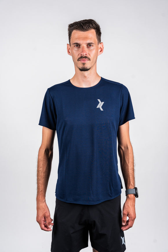 T-shirt running Made in France Bleu