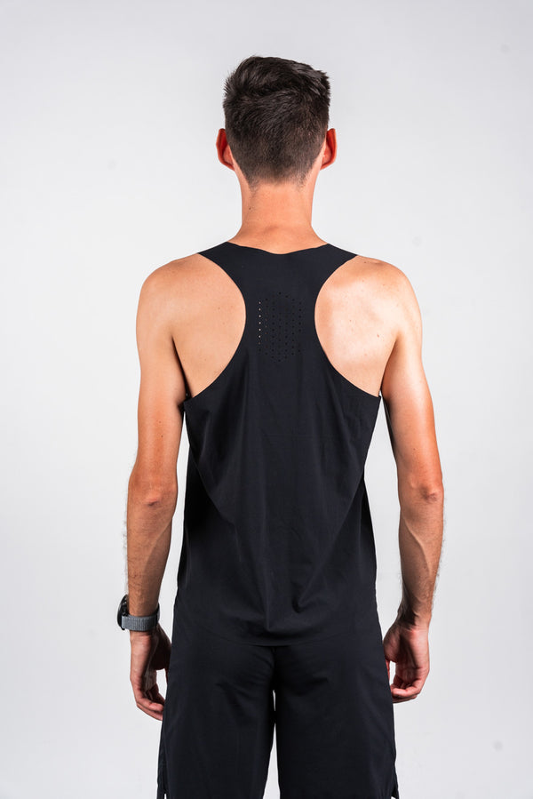 débardeur de running noir pour homme