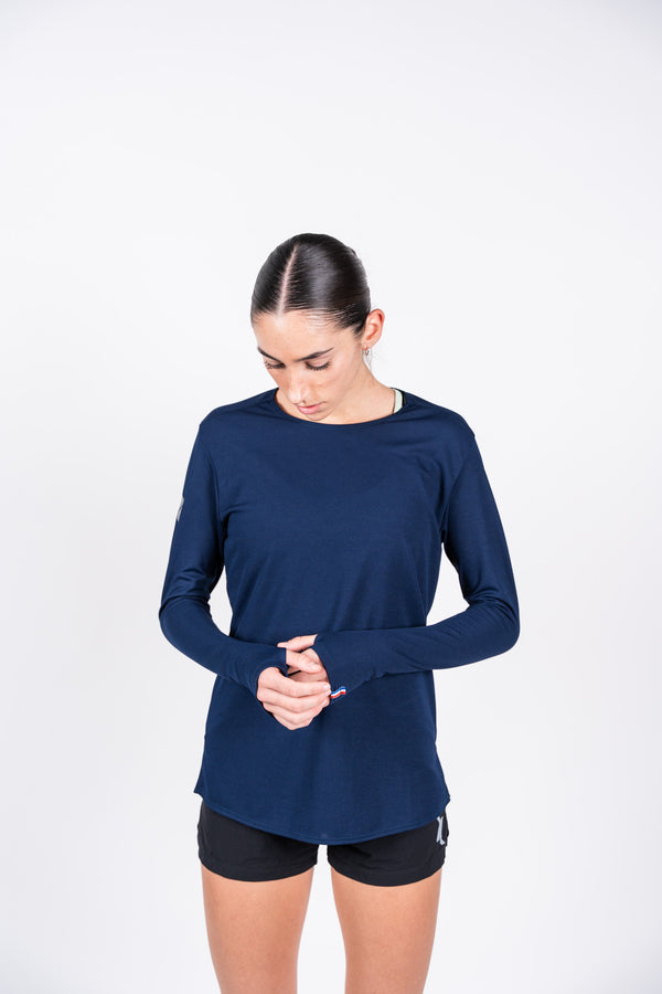 T-shirt Running Manches Longues pour Femme