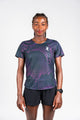 t-shirt running femme noir made in france