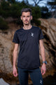 T-shirt de running rêvé Sensus Homme Noir