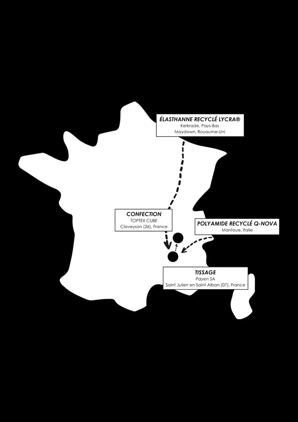 atelier de fabrication débardeur noir pour femme