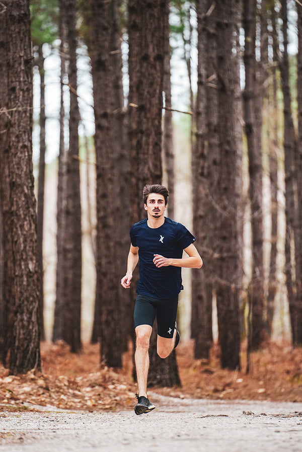 t-shirt technique sensus ADN bleu pour homme